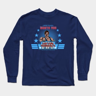 Captain Freedom Wants You Long Sleeve T-Shirt